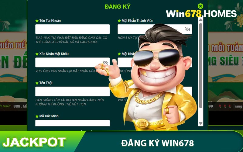 Đăng Ký WIN678 Đơn Giản Hoàn Tất Trong 3 Bước